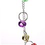 2 Pièces Suspendus Poulet Son Jouets Poulet Xylophone Jouet Poulet Balançoire Jouets Suspendu Poulet Picorer Jouets pour Poules 