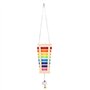 2 Pièces Suspendus Poulet Son Jouets Poulet Xylophone Jouet Poulet Balançoire Jouets Suspendu Poulet Picorer Jouets pour Poules 