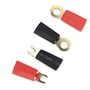 Kit de câble de caisson de basses de voiture, kit de jeu de fils en alliage de zinc haut-parleurs audio kit de câble d'amplifica