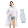 Gisqis 5 Pièces Poncho Pluie Imperméable Cape de Pluie Homme Poncho de Pluie Femme Veste Coupe-pluie Manteaux Anti-Pluie Randonn