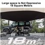 Auvent Fourgon, Auvent Voiture, Tente de Voiture Étanche Multifonctionnelle avec Sac de Transport, Abri de Camping Léger