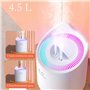 Humidificateur d'Air 4500 ml grande capacité humidificateur d'air aromathérapie diffuseur d'huiles essentielles maison chambre d