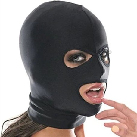 [Βaņaņ◈Τσγs] Couvre-Chef Respirant avec Les Yeux bandés Couvrant Le Visage Cosplay Costume Masque à Bouche Ouverte Couvre-Chef R