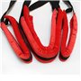 lxdzxy Chaise Suspendue en Nylon Rouge Ladies Garden, Ensemble pour Couple, hamac Double Romantique
