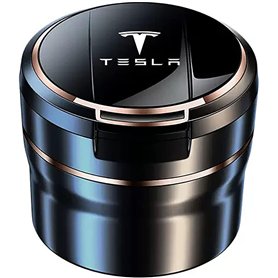 LLTSNT Voiture Cendrier pour Tesla Tesla Model 3 Model Y/S/X