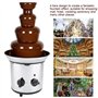 Machine de fonte de chocolat, fontaine de fondue au chocolat rapide et facile à nettoyer 170W pour centre commercial pour restau