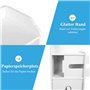 Cerlingwee Armoire de Rangement pour Salle de Bain, Meuble de Rangement pour Toilettes Support pour Papiers Toilettes Colonne Ar