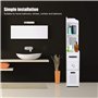 Cerlingwee Armoire de Rangement pour Salle de Bain, Meuble de Rangement pour Toilettes Support pour Papiers Toilettes Colonne Ar