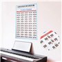 Accessoires d'instruments de musique, accords de piano, 88 touches Accessoires d'instruments de musique pour la maison Les étudi