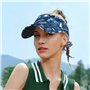 Chapeau de soleil pour adulte avec motif de hockey sur glace réglable, chapeau de soleil tendance pour le sport, convient pour l