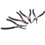 4 Pièces 7 Pouces Pince à Anneau élastique Ensemble Pince à Circlips Pince à Circlips Externe Robuste Interne Kit D'outils Annea