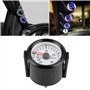 EBTOOLS Jauge Turbo Boost LED Jauge de Pointeur de Suralimentation Universelle Jauge de Pression sous Vide 0-30PSI 12V Cadran Bl