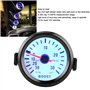 EBTOOLS Jauge Turbo Boost LED Jauge de Pointeur de Suralimentation Universelle Jauge de Pression sous Vide 0-30PSI 12V Cadran Bl