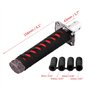 Pommeau de Levier de Vitesse Katana Samurai Sword Shifter avec 4 Adaptateurs, Ajustement Universel pour la Plupart des Transmiss