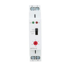 GRT8‑LS Relais de Temporisation Relais de Temporisation D'arrêt Multifonction AC230V Équipement de Contrôle de Distribution d'al