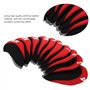 Couvre-tête de Club de Golf, 10 Pièces Un Ensemble Néoprène + Cuir Artificiel Couvre-tête de Club de Golf Ensemble D'étui de Pro
