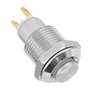 Interrupteur à Bouton Poussoir 10mm Interrupteur Bouton Poussoir en Acier Inoxydable Interrupteur de Démarrage Bouton Poussoir M