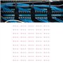 50pcs Tubes Thermorétractables Kit de Connecteur de Fil de Soudure à Souder Bornes Thermofusibles étanches avec Bague D'étanchéi