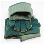 MASUNN Anti-Morsure De Sécurité Mordre Gants Ultra Long Cuir Vert Animaux De Compagnie Mordre Gants De Protection pour Attraper 