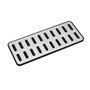 Alamor 1 Pcs De Voiture 304 SS Original Repose Pédale Pad Intérieur Couverture Repose-Pied en Alliage D'aluminium Universel pour