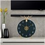 Linmeas-753 Horloge de Table Horloge de Table Simple et Moderne, décoration créative for Salon, Table ou comptoir Horloges de ch
