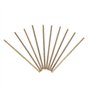 Lot de 10 électrodes de soudage - 3 mm de diamètre - 100 mm de long - Barres rondes en laiton - Pour réparation de soudage