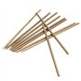 Lot de 10 électrodes de soudage - 3 mm de diamètre - 100 mm de long - Barres rondes en laiton - Pour réparation de soudage, bras
