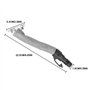 Attisfiera Tuyau d'huile pour turbocompresseur pour Adam Astra J Cascada Corsa D Insignia A Meriva Mokka Zafira 55569839 Tuyau d