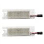 Konuooer Lot de 2 éclairages de plaque d'immatriculation pour Alf-a Romeo Giulietta 940 - Pour 147 156 159 166 MiTo GT Spider Br