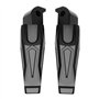 AUROLYNNE Repose Pieds Moto Mode Noir Pour Tmax 530 500 560