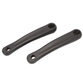GNXFixt Manivelle de vélo - 1 paire de manivelles durables - Manivelles de VTT - Manivelles de vélo - 2 manivelles de vélo - Pou
