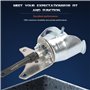 Taesayl Wastegate de Turbo Turbocompresseur 651839880 pour 206 207 307 407 Berlingo C2 C3 C4 XSARA Picasso C-MAX Focus II Partne