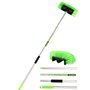 Brosse Lavage Voiture PBT Cinq Côtés 60" 151cm avec Poignée Longue Extensible Brosse Récurage à Poils Doux pour Extérieur Intéri