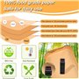 Lot de 100 feuilles de papier sulfurisé pour Philips Dual Basket Airfryer 3000 série 6L/3L NA350/00, série 5000 6L/3L NA550/00, 