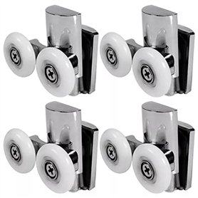 Nicoone Roulettes de Porte de Douche