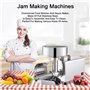 RayGenius 450w Pressoir à Tomates, Machine à Confiture en Acier Inoxydable, Tamis à Confiture, Machine à Confiture à Pression De