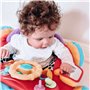 Playgro Voiture en Peluche avec Volant, Musique et Effets Lumineux, À partir de 6 mois, Music and Lights Comfy Car, Multicolore,