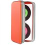 Yililay CD Holder CD DVD Case Wallet Binder DVD Sac de Rangement en Plastique Dur 80 Capacité Portable Orange