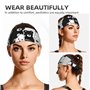 Mignon Bouteille de Lait Ours Bandeau Elastique Exercice - Accessoire Tendance Athlètes pour Gym Exercice, Basketball, Tennis, e