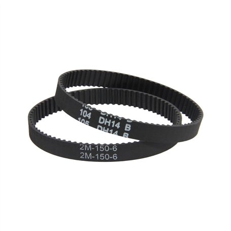 Courroie de Distribution 2M-150-6 Périmètre 150mm Largeur 6mm Dents 75 Convoyeur pour Appareil Ménager Courroie D'entraînement C