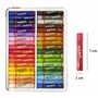 MONT MARTE Pastels à l'huile – 36 Pièces – Pastel Sec Doux pour l'Art – Couleurs intenses, haute Pigmentation – Idéal pour la Pe