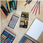 MONT MARTE Pastel Sec Métallique – 10 pièces – Craie Pastel pour Peinture extraordinaire de style Métallique – Texture douce et 
