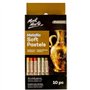 MONT MARTE Pastel Sec Métallique – 10 pièces – Craie Pastel pour Peinture extraordinaire de style Métallique – Texture douce et 