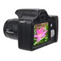 Caméscope 4K, Appareil Photo Numérique Full HD 1080P, 24MP, Zoom 18X, écran LCD 3 Pouces, Enregistreur Vidéo Portable SLR Vloggi