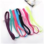 Zeayebsr Bandeaux de Sport Fin, Bandes de Sport Élastiques Antidérapantes, Bandeau Fin Cheveux Femme, Serre Tête pour Homme Garç