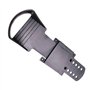 Zoegneer Lot de 2 pédales de rameur en plastique pour équipement de fitness, rameur, noir, 30 x 10 x 5 cm