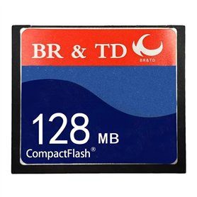 Carte compacte de mémoire Flash br & TD ogrinal Carte d'appareil Photo 128MB
