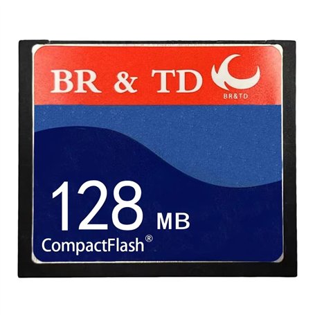 Carte compacte de mémoire Flash br & TD ogrinal Carte d'appareil Photo 128MB