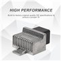 Konuooer Bougie Préchauffage Relay Compatible avec Clio 2 Trafic 2,7 Pin Relais Bougies Préchauffage pour Espace Laguna Twingo M