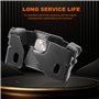 Konuooer Loquet Gache Serrure de Coffre Arrière Hayon Mécanisme Loquet Verrouillage Coffre de Hayon compatible pour 206 1998 à 2